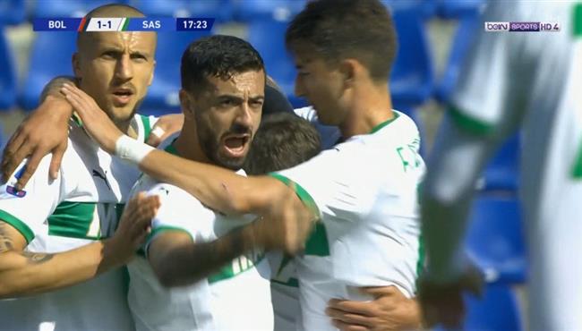هدف رائع في مباراة ساسولو وبولونيا بالدوري الايطالي