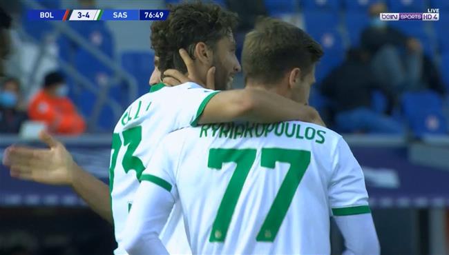 اهداف مباراة ساسولو وبولونيا المثيرة 4 3 الدوري الايطالي
