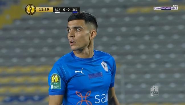 اول فرصه خطيرة للزمالك علي مرمي الرجاء اشرف بن شرقي