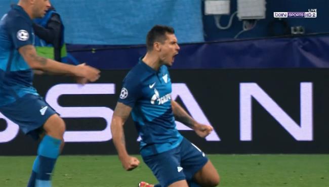 هدف لوفرين في مرمي كلوب بروج بدوري ابطال اوروبا