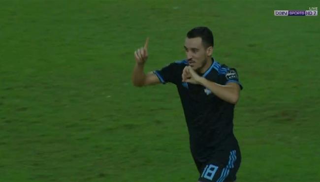 هدف بيراميدز الاول فى مرمي حوريا كوناكري ابراهيم حسن