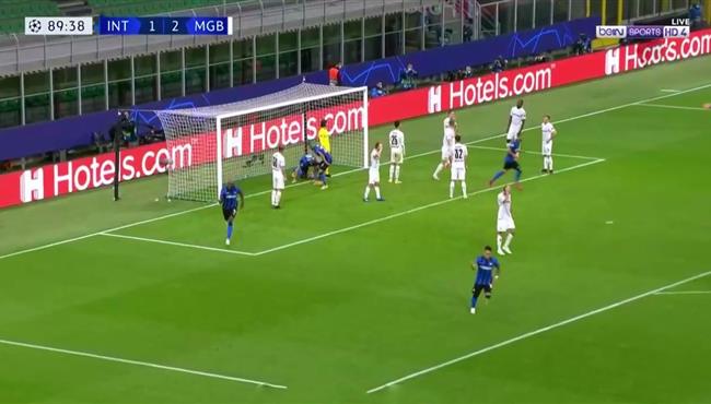 اهداف مباراة انتر ميلان ومونشنجلادباخ 2 2 دوري ابطال اوروبا