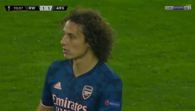 هدف تعادل ارسنال مع رابيد فيينا 1 1 ديفيد لويز