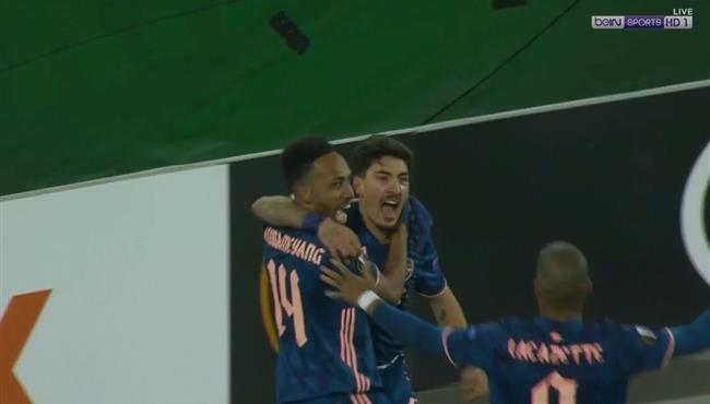 هدف ارسنال الثاني فى مرمي رابيد فيينا 2 1 أوباميانج