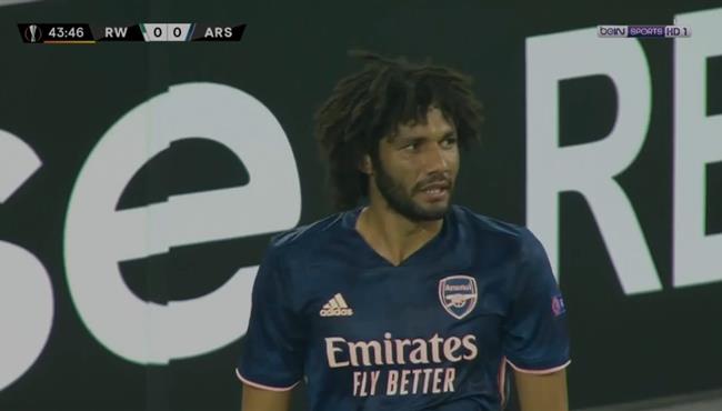 ملخص لمسات محمد النني امام رابيد فيينا في الدوري الاوروبي