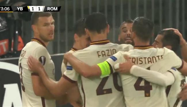 اهداف مباراة روما ويونج بويز 2 1 الدوري الاوروبي