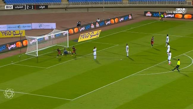 اهداف مباراة الشباب والرائد 2 2 الدوري السعودي