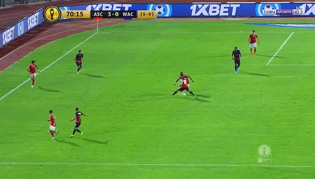 كوبري رائع من اليو ديانج للاعب الوداد في دوري ابطال افريقيا