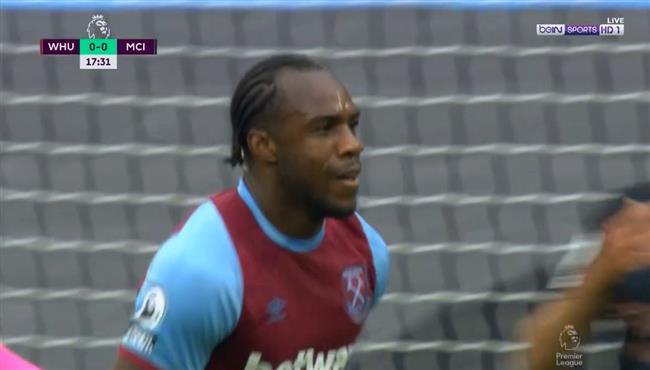 هدف وست هام الاول الرائع فى مرمي مانشستر سيتي انطونيو