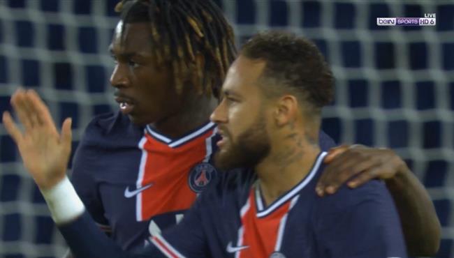 هدف باريس سان جيرمان الثاني في مرمي ديجون بعد اسيست رائع من نيمار