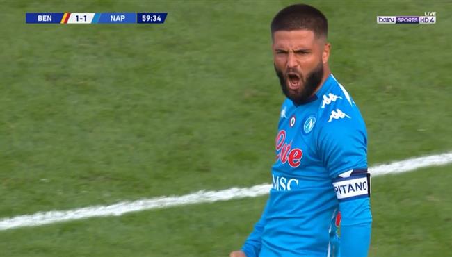 هدف انسيني العالمي في مرمي بينفينتو بالدوري الايطالي