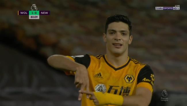 هدف راؤول خيمينيز الرائع في مرمي نيوكاسل بالدوري الانجليزي