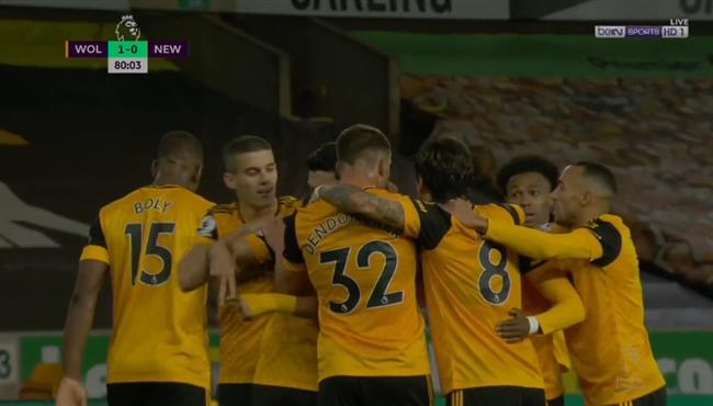 اهداف مباراة ولفرهامبتون ونيوكاسل 1 1 الدوري الانجليزي