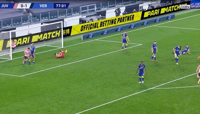 هدف تعادل يوفنتوس مع هيلاس فيرونا بالدوري الايطالي