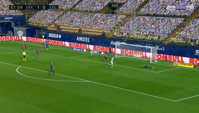 اهداف مباراة سيلتا فيجو وليفانتي 1 1 الدوري الاسباني