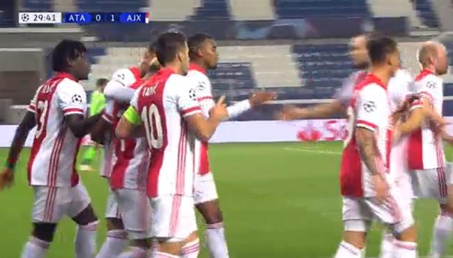 اهداف مباراة اياكس واتالانتا 2 2 دوري ابطال اوروبا