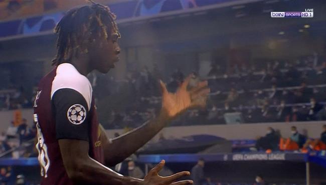 هدف باريس سان جيرمان الاول في مرمي باشاك شهير كين