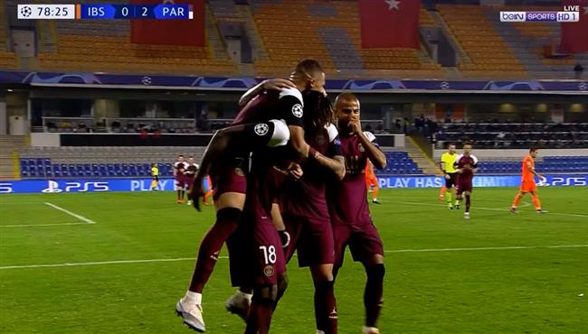 اهداف مباراة باريس سان جيرمان وباشاك شهير 2 0 دوري ابطال اوروبا