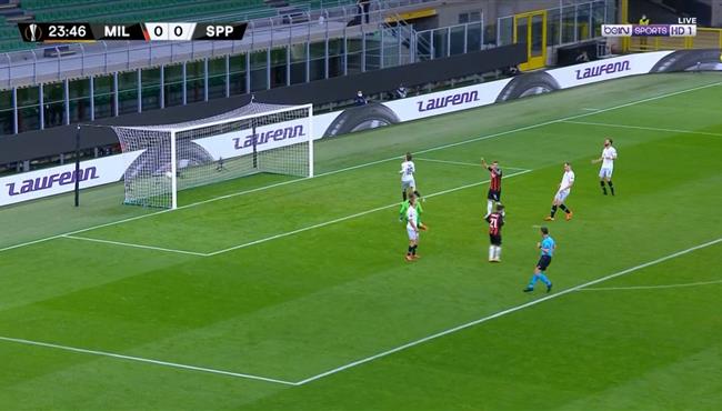 هدف ميلان الاول في مرمي سبارتا براج اسيست ابراهيموفيتش