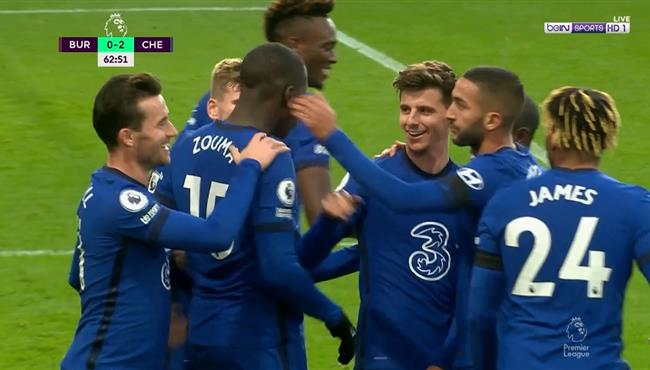 اهداف مباراة تشيلسي وبيرنلي 3 0 الدوري الانجليزي