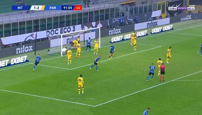 اهداف مباراة انتر ميلان وبارما 2 2 الدوري الايطالي