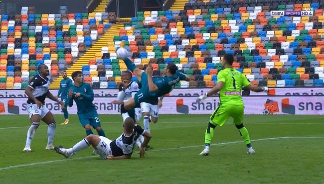 هدف ابراهيموفيتش الرائع في مرمي اودينيزي بالدوري الايطالي