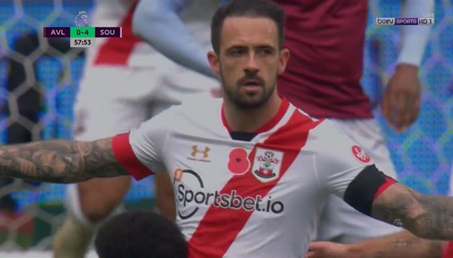 هدف داني انجز الرائع في مرمي استون فيلا بالدوري الانجليزي