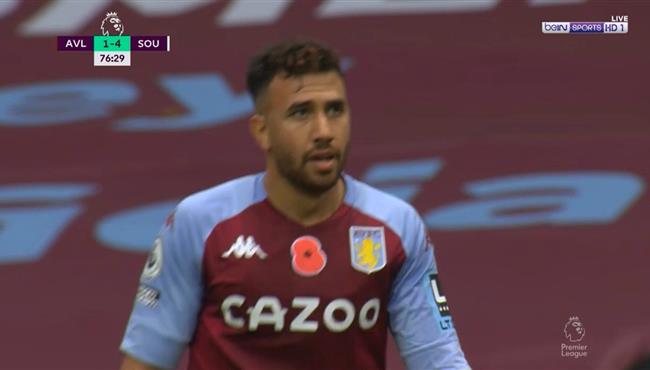 تصدي حارس ساوثهامبتون الرائع يحرم تريزيجيه من تسجيل هدف محقق