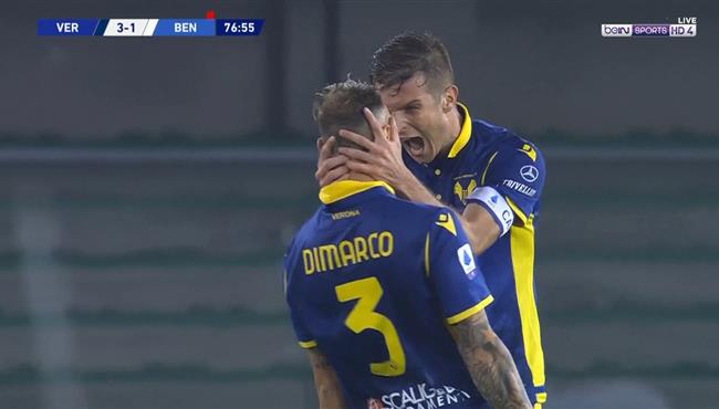 اهداف مباراة هيلاس فيرونا وبنيفنتو 3 1 الدوري الايطالي