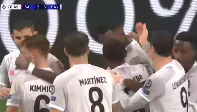 اهداف مباراة بايرن ميونخ وسالزبورج 6 2 دوري ابطال اوروبا