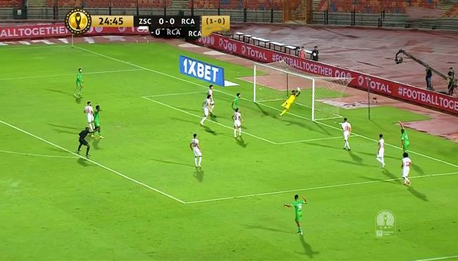 انقاذ رائع من محمد ابو جبل لمرمي الزمالك امام الرجاء