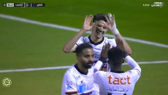 اهداف مباراة الشباب والفتح 3 1 الدوري السعودي
