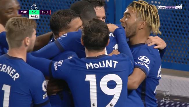 اهداف مباراة تشيلسي وشيفيلد يونايتد 4 1 الدوري الانجليزي