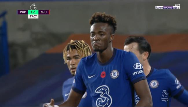 هدف تامي ابراهام في مرمي شيفيلد يونايتد بالدوري الانجليزي