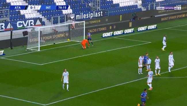 اهداف مباراة انتر ميلان واتالانتا 1 1 الدوري الايطالي