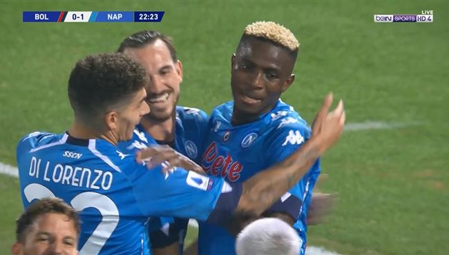 هدف فوز نابولي علي بولونيا 1 0 الدوري الايطالي
