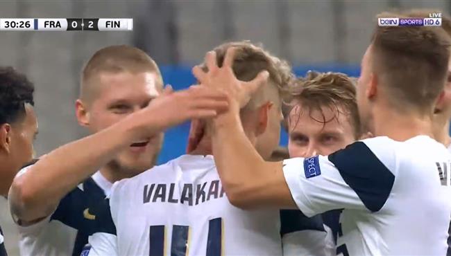 اهداف مباراة فرنسا وفنلندا 0 2 مباراة ودية