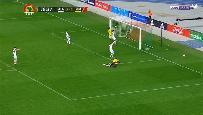 هدف زيمبابوي الاول فى مرمي الجزائر 1 3 تصفيات كاس امم افريقيا