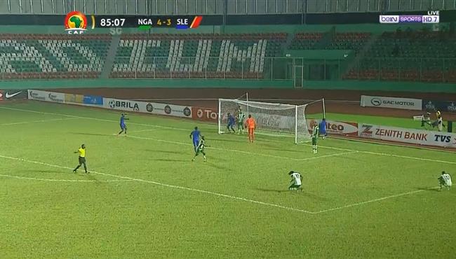 اهداف مباراة نيجيريا وسيراليون 4 4 تصفيات كاس امم افريقيا