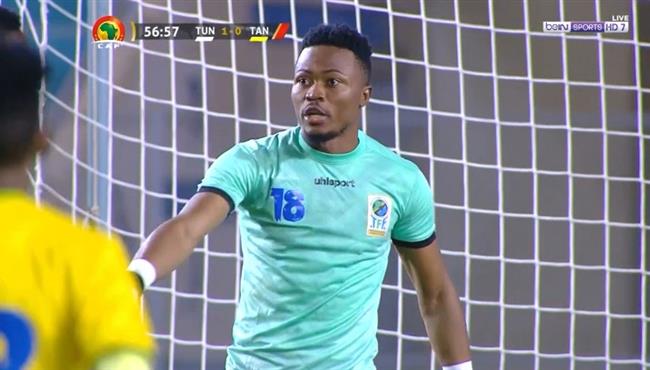 تألق حارس مرمي تنزانيا يحرم تونس من تسجيل ثلاث اهداف محققه