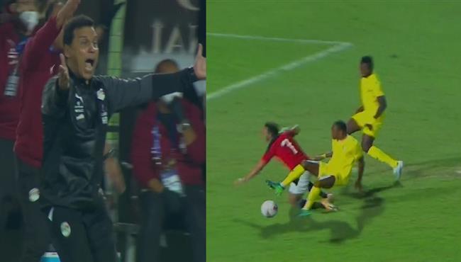 هل حرم الحكم تريزيجيه من ركلة جزاء في مباراة مصر وتوجو ورد فعل حسام البدري