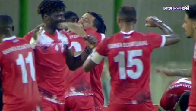 هدف فوز غينيا الاستوائيه علي ليبيا 1 0 تصفيات كاس الامم الافريقية