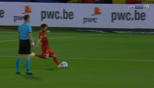 هدف ميرتينز الرائع في مرمي انجلترا بدوري الامم الاوروبية