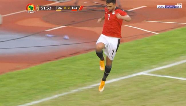 هدف تريزيجيه في مرمي توجو بتصفيات كاس امم افريقيا