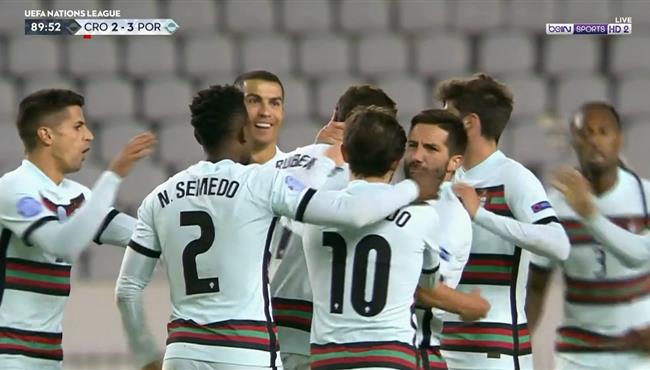 اهداف مباراة البرتغال وكورواتيا 3 2 دوري الامم الاوروبية