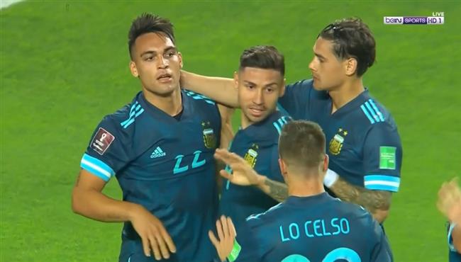 هدف لاوتارو مارتنيز في مرمي بيرو بتصفيات كأس العالم