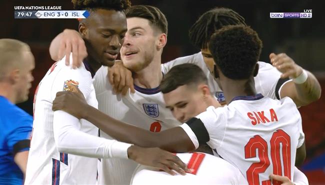 اهداف مباراة انجلترا وايسلندا 4 0 دوري الامم الاوروبية