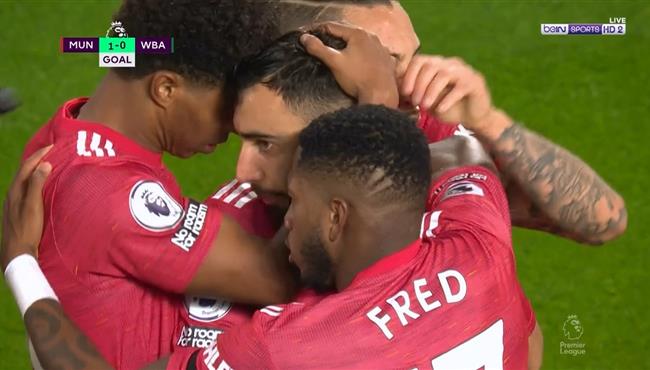 هدف فوز مانشستر يونايتد على وست بروميتش 1 0 الدوري الانجليزي