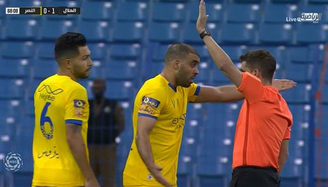 هدف عبد الرزاق حمد الله الملغي امام الهلال في الدوري السعودي