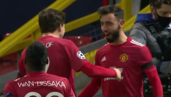 هدف برونو فيرنانديز الرائع في مرمي باشاك شهير بدوري ابطال اوروبا